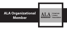 ALA Organizational member web badge (black)