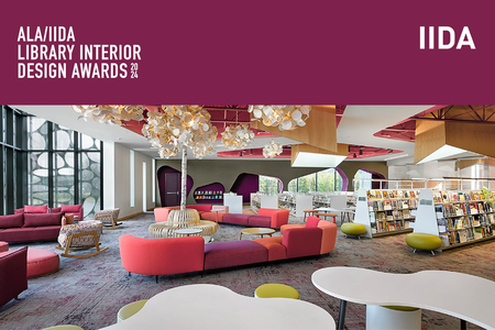 ALA/IIDA Library Interior Design Awards 2024 showing one of the library designs recognized