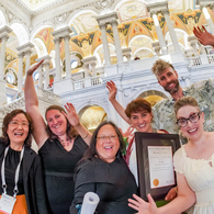 ALA members at the Library of Congress