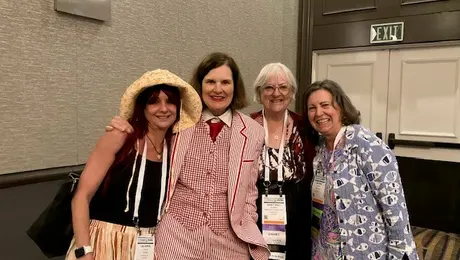 Paula Poundstone with RMRT Members