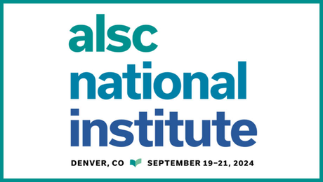 Logo for the ALSC National Institute 2024 Conference