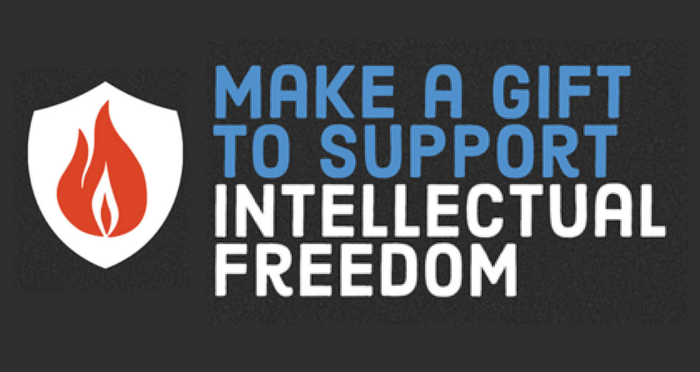 make a gift to support intellectual freedom