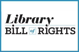 Text logo Library Bill of Rights